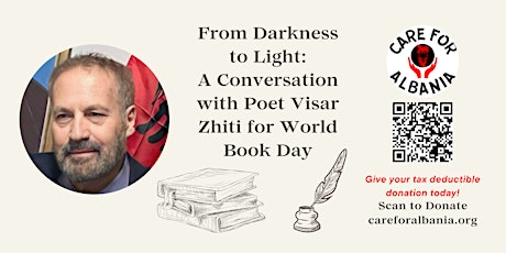 Darkness to Light: A Conversation with Poet Visar Zhiti for World Book Day