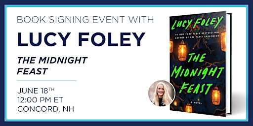Imagem principal do evento Lucy Foley "The Midnight Feast" Book Signing Event