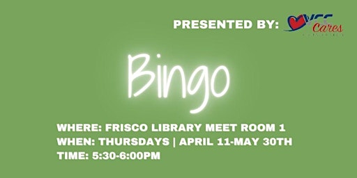 Bingo for kids with special needs primary image