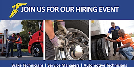 Goodyear Somerville Hiring Event!