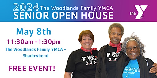 Hauptbild für 2024 The Woodlands Family YMCA - Senior Open House