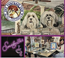 Image principale de Afternoon Paint PUPs Saturdays - Pet Portrait Fun at BROOKLYN SomeDay BAR