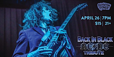 Imagem principal do evento Back In Black - The Ultimate AC/DC Experience plus Before the End