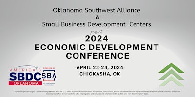 Imagem principal de Oklahoma Southwest Alliance/ SBDC 2024 Conference