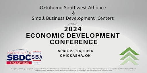 Primaire afbeelding van Oklahoma Southwest Alliance/ SBDC 2024 Conference