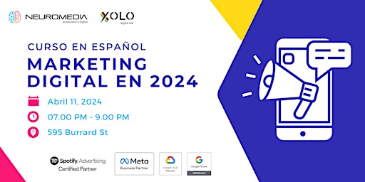Imagem principal do evento Marketing Digital en el 2024 - Curso en Español