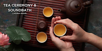 Hauptbild für SPRING TEA CEREMONY & SOUND BATH WITH CHRISTINE AND MEGAN