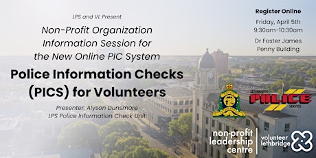 Image principale de New Online System for Police Information Checks Regarding Volunteers