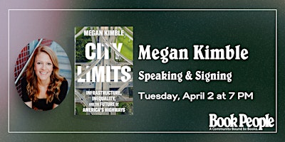Imagen principal de BookPeople Presents: Megan Kimble - City Limits