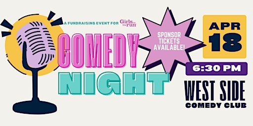 Girls on the Run NYC Comedy Night 2024 primary image