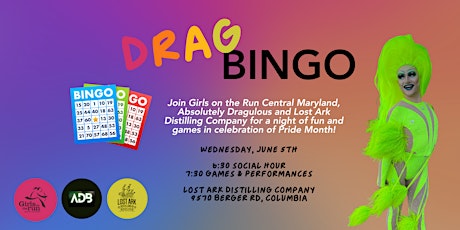 Pride Month Event: Drag Bingo w/Absolutely Dragulous & Girls on the Run!