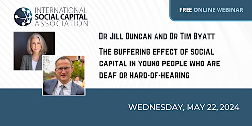 Immagine principale di The buffering effect of social capital in young people who are deaf 