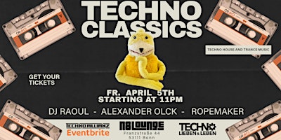 TECHNO CLASSICS w/ TECHNO ALLIANZ & TECHNO LIEBEN & LEBEN primary image