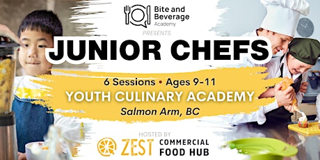 Junior Chefs Youth Culinary Academy April 3 - May 8