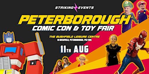 Peterborough Comic Con & Toy Fair primary image