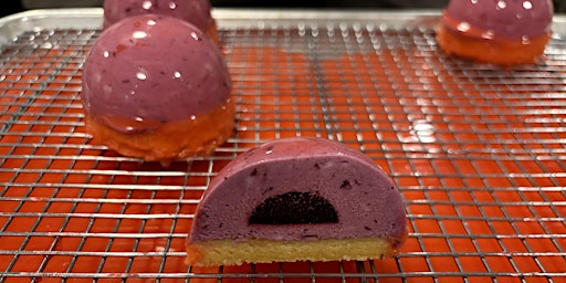Primaire afbeelding van Annie's Signature Sweets - Virtual Blueberry Entremets 2 day baking class