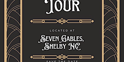 Imagem principal do evento Estate Tour 1pm, Seven Gables of Shelby, NC
