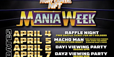 Mania Week at The Nerd: Day 2 Viewing Party