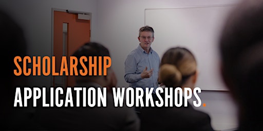 Scholarship Application Workshop 6 (Online) primary image