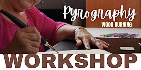 Pyrography Workshop for beginners. Saturday 27th April 10am -12