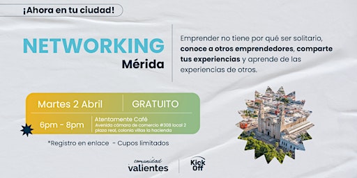 Image principale de Networking de emprendedores Mérida
