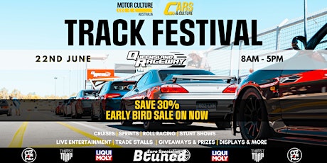 Cars & Culture Track Festival - June 22 - QLD