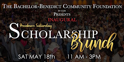 Imagem principal do evento The Bachelor-Benedict Community Foundation Scholarship Brunch