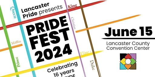 Image principale de 2024 Lancaster Pride Festival