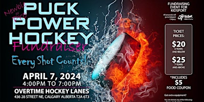 Puck Power Hockey Fundraiser primary image