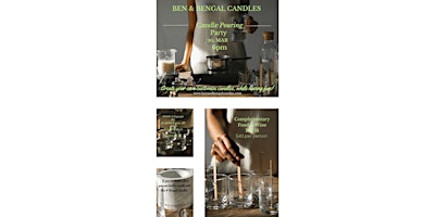 Primaire afbeelding van Ben & Bengal Candles Candle Pouring Party