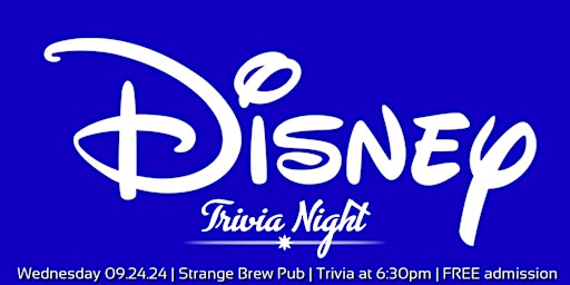 Image principale de Disney Trivia Night