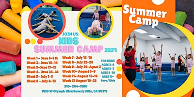 Hauptbild für 2024 Kid's Summer Camp