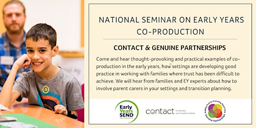 National Seminar on Early Years Co-production primary image