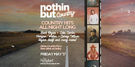 Nothin But COUNTRY | The Stamford | May 17th