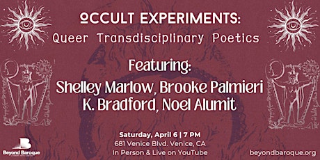 Occult Experiments: Queer Transdisciplinary Poetics