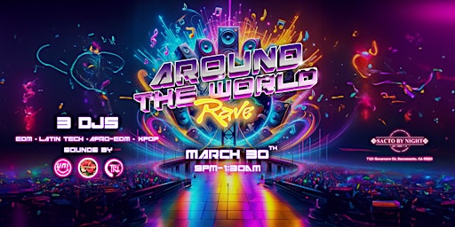 Imagem principal do evento Around The World Rave