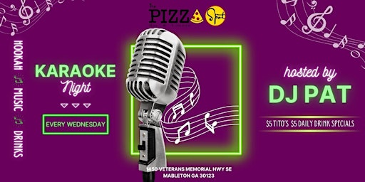 Karaoke Night at The Pizza Spot  primärbild