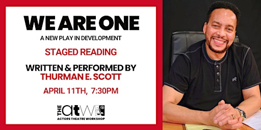 Imagem principal do evento We Are One: Play Reading and Discussion
