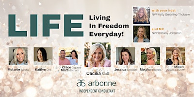 LIFE EVENT 2024 - Living In Freedom Everyday primary image