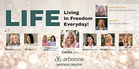 LIFE EVENT 2024 - Living In Freedom Everyday