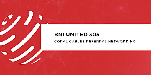 Primaire afbeelding van BNI United Referral Networking: April 2nd