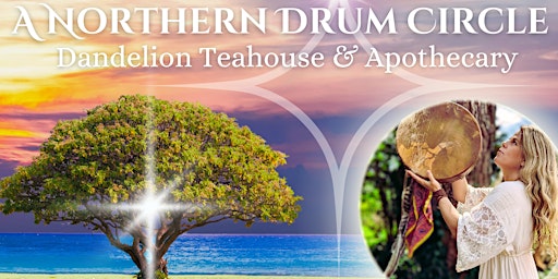 Primaire afbeelding van Northern Drum Circle @ Dandelion Teahouse & Apothecary