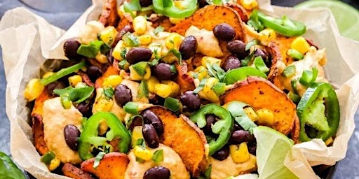 Hauptbild für Virtual- Teen Cook-Along: Sweet Potato Nachos and Blueberry Mango Smoothie