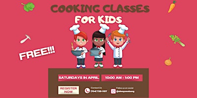 Imagem principal de Free Kids Cooking Class in Charlotte_4.27.24