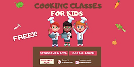 Free Kids Cooking Class in Charlotte_4.13.24