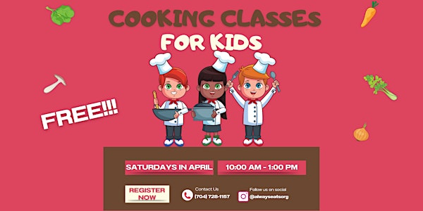 Free Kids Cooking Class in Charlotte_4.27.24