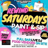 Immagine principale di Rewind Saturdays Paint & Sip 