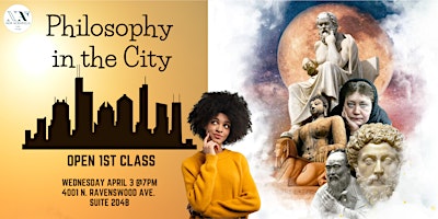 Imagem principal do evento Philosophy in the City - Open First Class