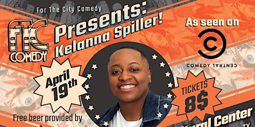 Image principale de KeLanna Spiller Live at the South Dallas Cultural Center!