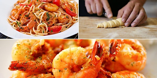 Imagen principal de Make Shrimp Primavera Pasta - Cooking Class by Cozymeal™